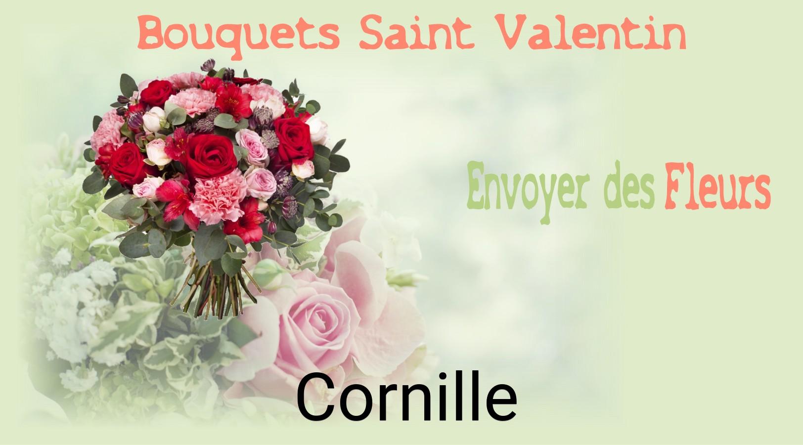 Roses de Saint-Valentin livrées à Cornille